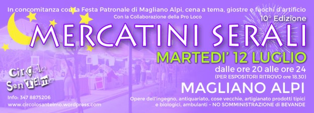 Mercatini Serali Magliano Alpi