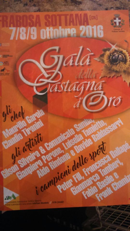 Gran Galà Castagna d'Oro Frabosa Sottana 2016