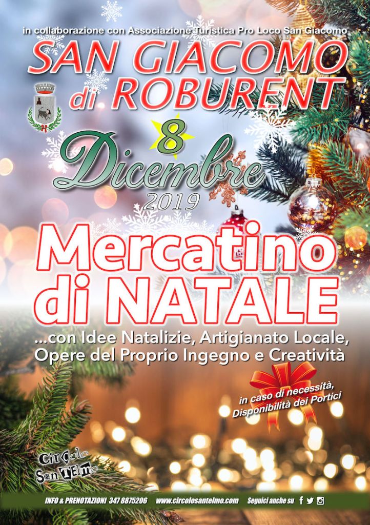 San Giacomo Roburent - MERCATINI DI NATALE